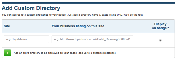 ReviewBiz - add niche or local directories