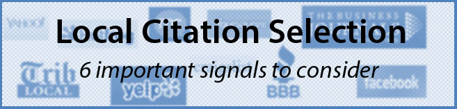 Local Citation Selection