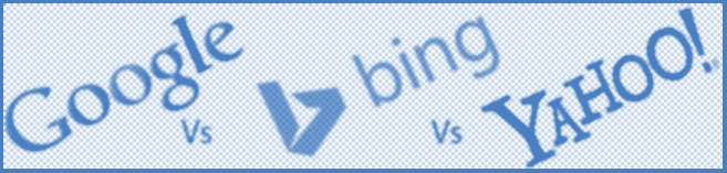 Google vs Bing vs Yahoo