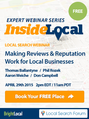 Making Reviews & Reputation Work for Local Businesses