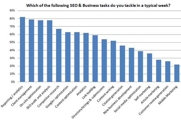 Agencies tackle multiple SEO and business tasks