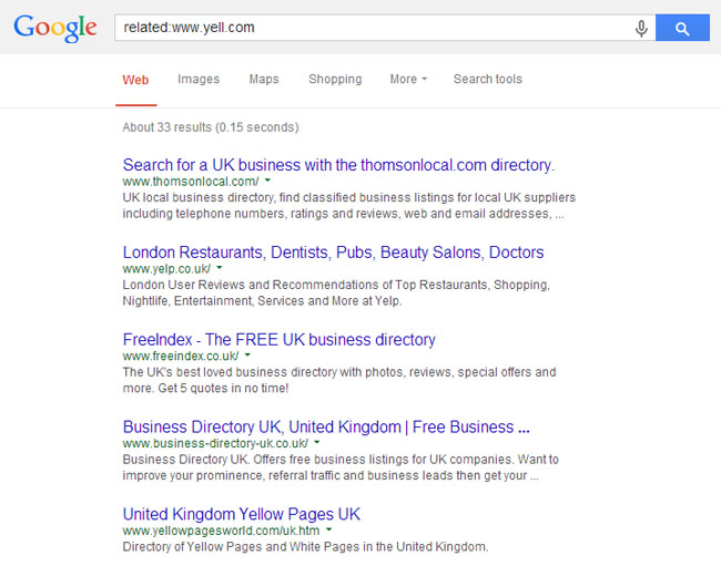 Related: search
