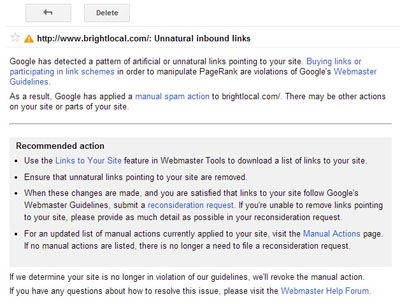 Unnatural Inbound Links