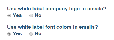 Improved White Label Email Reporting