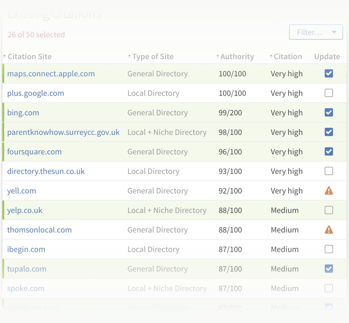 handpick local business directories