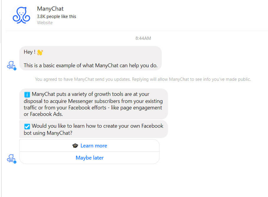 Manychat Live Chat