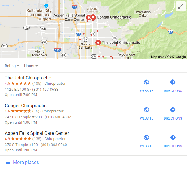 Google Local Pack