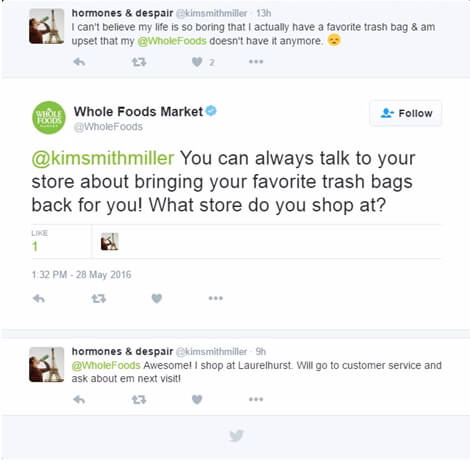 Whole Food Goes the Extra Mile