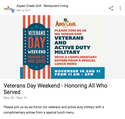 Veterans Day Post