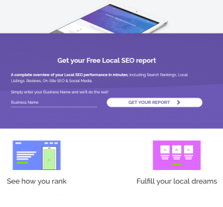 Lead Generation widget example