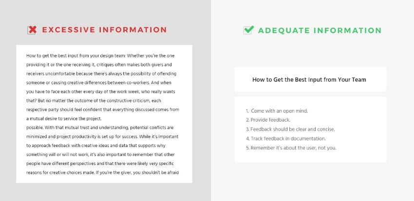 Landing page design guidelines