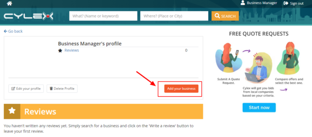 Cylex Add Your Business
