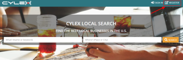 Cylex Home Page
