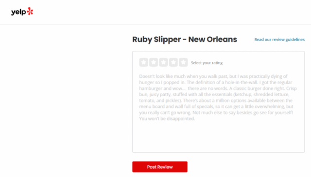 Ruby Slipper Cafe Yelp