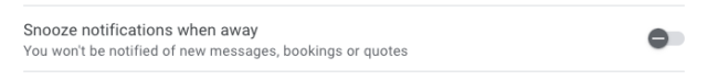 Google Business Profile Messaging and Chat - Snooze Notifications