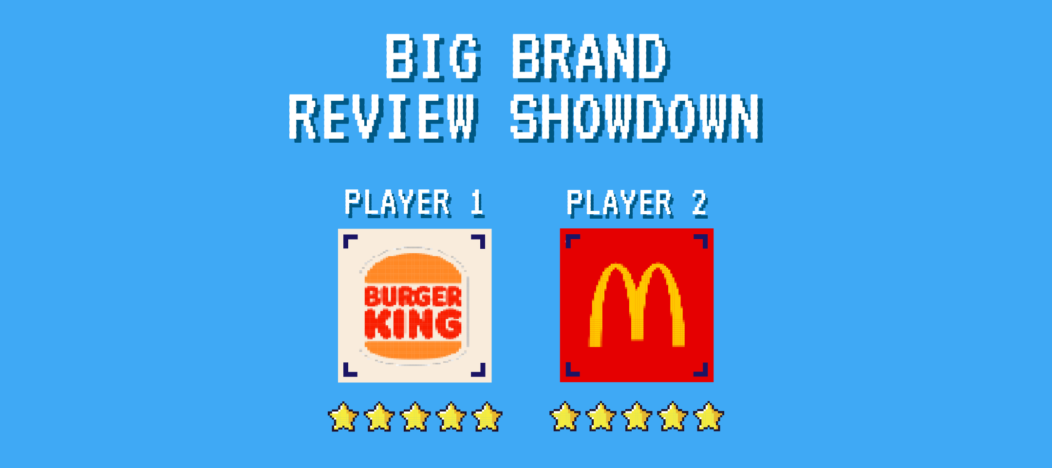 Big Brand Review Showdown: Burger King vs. McDonald’s