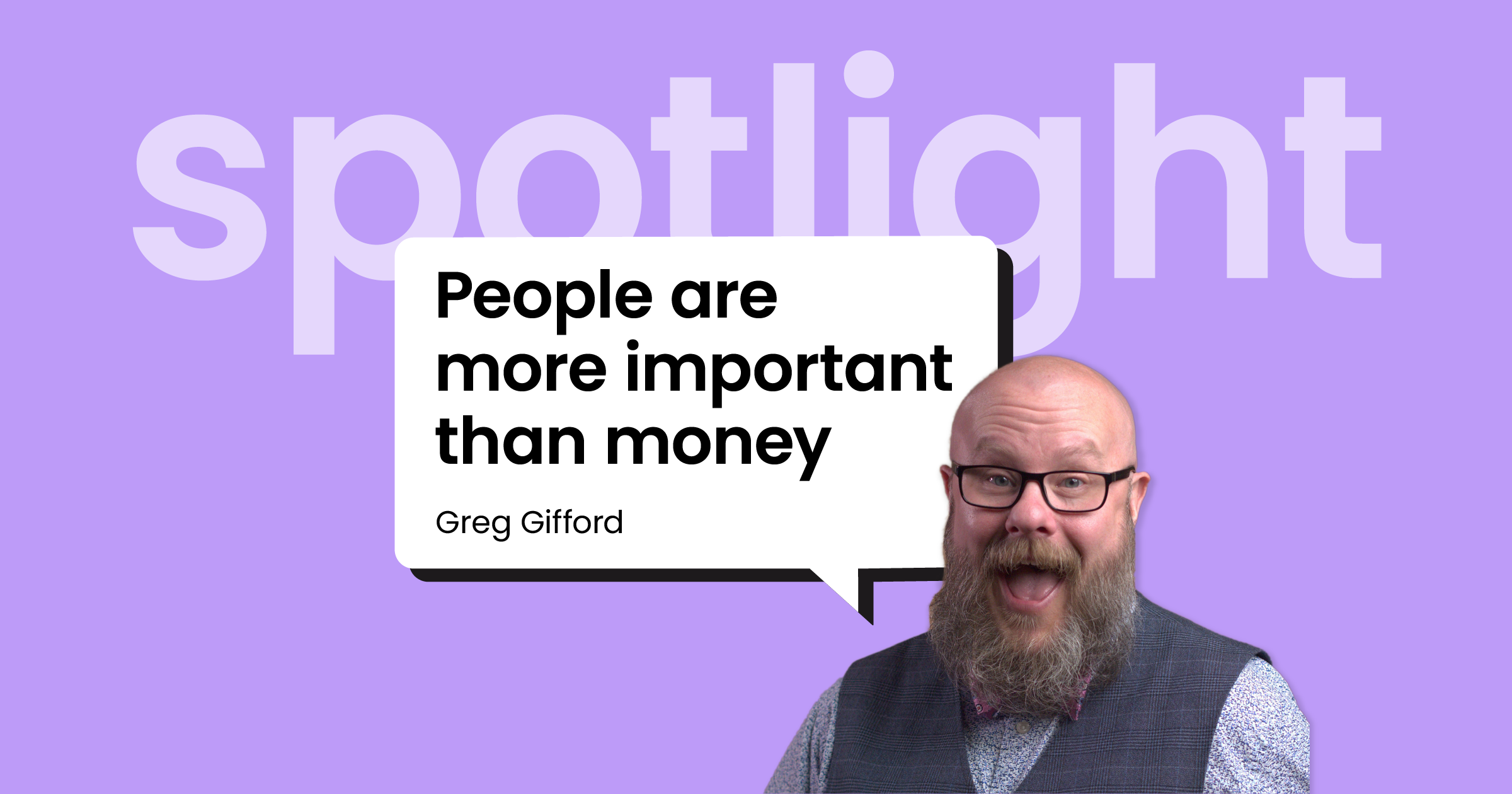 People Are More Important Than Money, by Greg Gifford