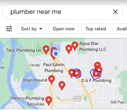 Google Maps Ads Promoted Pins