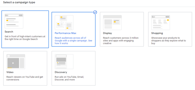 Google Maps Ads - Campaign Types