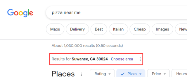 Pizza Near Me, Suwanee, GA