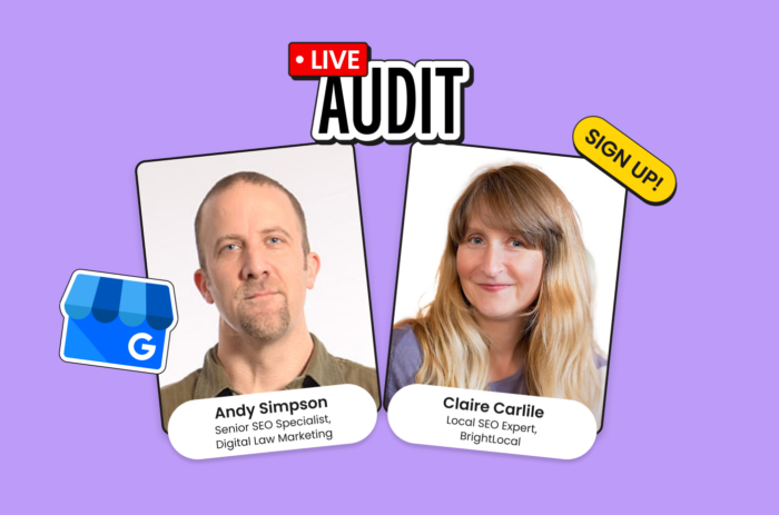 Live Google Business Profile Audit with Andy Simpson