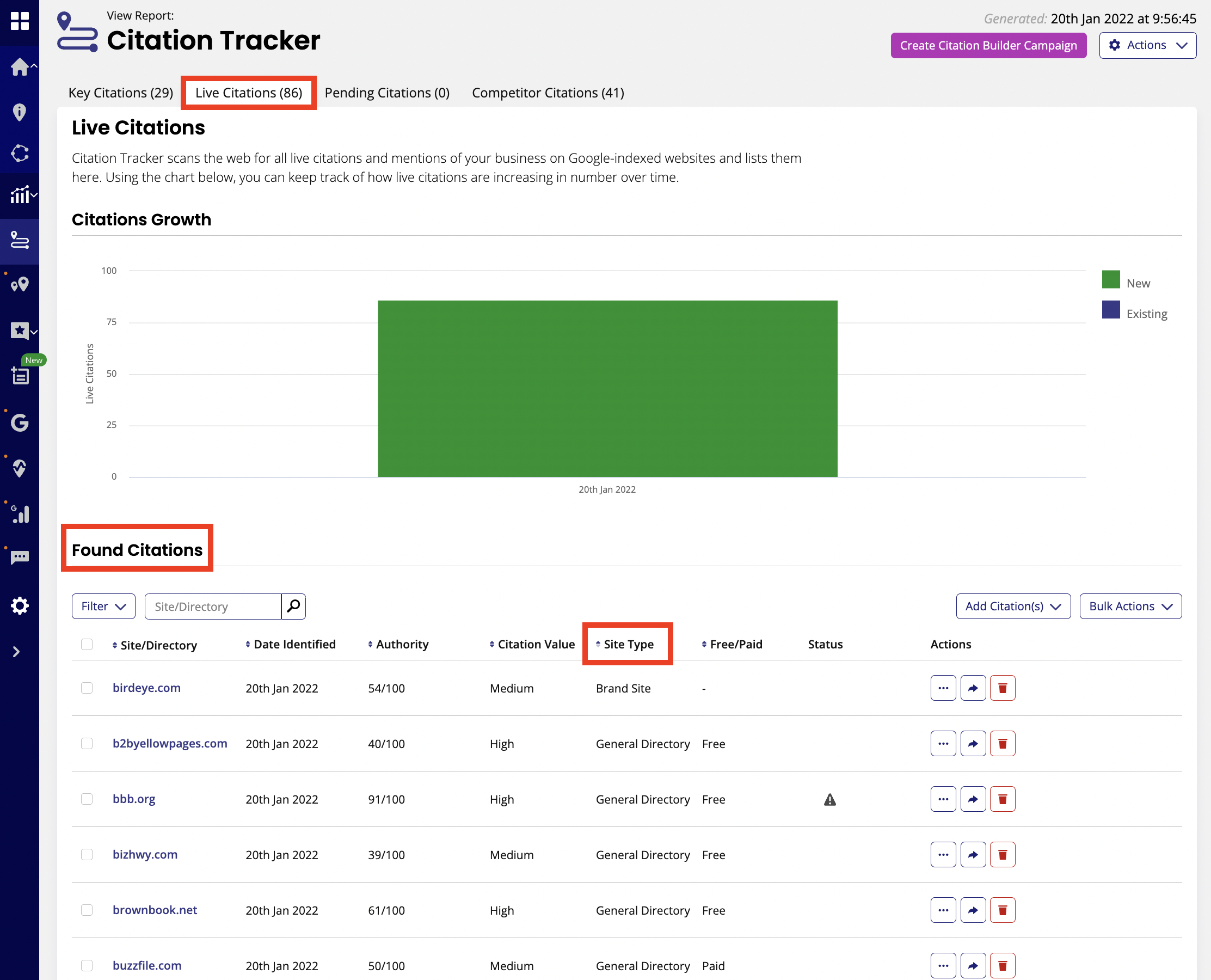 Citation Tracker