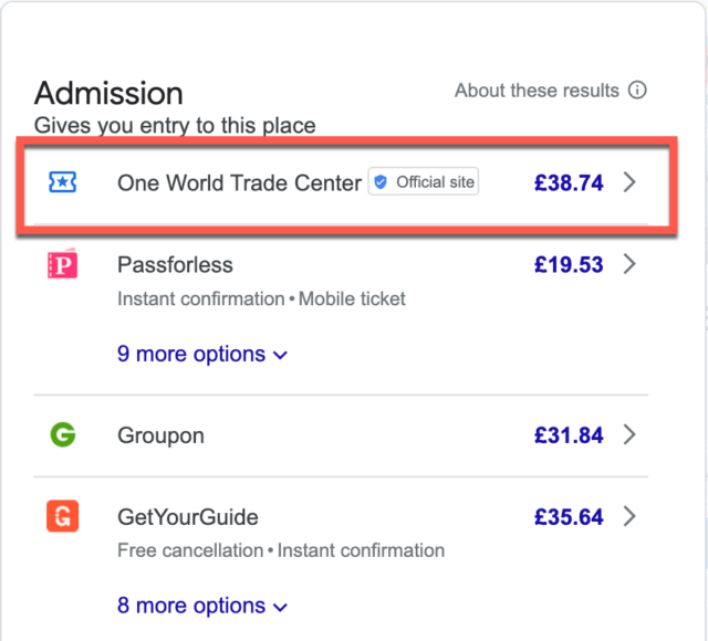 How to Use Google 'Things To Do' - Official Ticket Provider vs OTAs