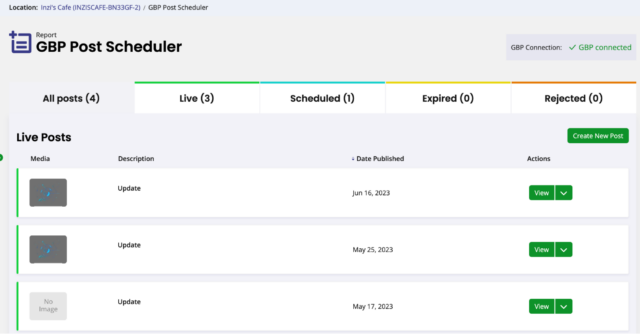 How to Use BrightLocal for Multi-location Businesses - GBP Post Scheduler