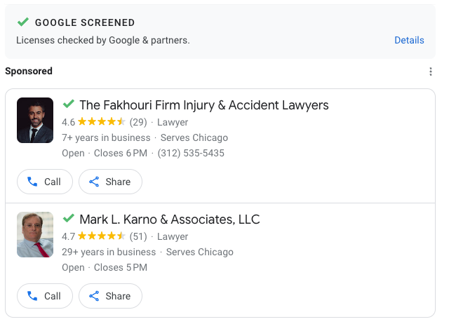 Local SEO for Lawyers - Local Service Ads