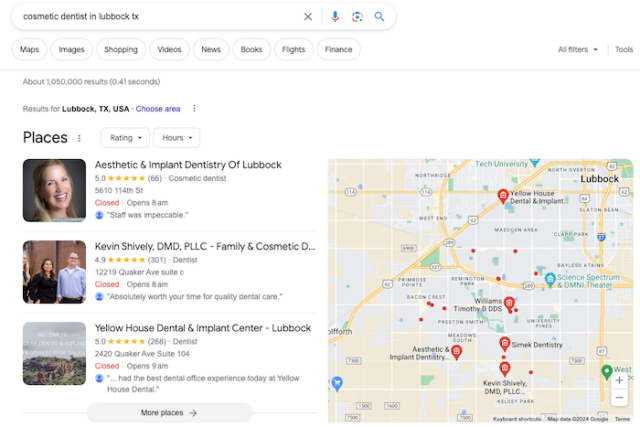 02 Dental Seo Local Pack Example