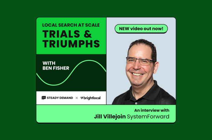 Local Search at Scale: Trials & Triumphs with Jill Villejoin, SystemForward