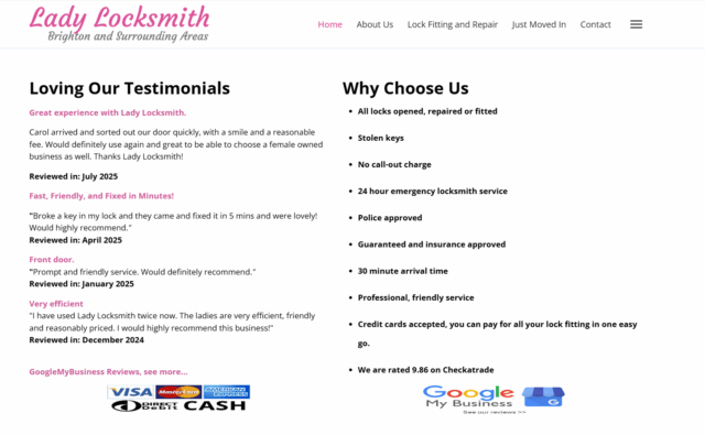 Using Reviews In Marketing Website